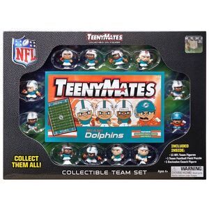 Miami Dolphins NFL TeenyMates Collectible Team Set (12)